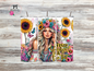 Find your self and Breathe 20 oz Skinny Tumbler