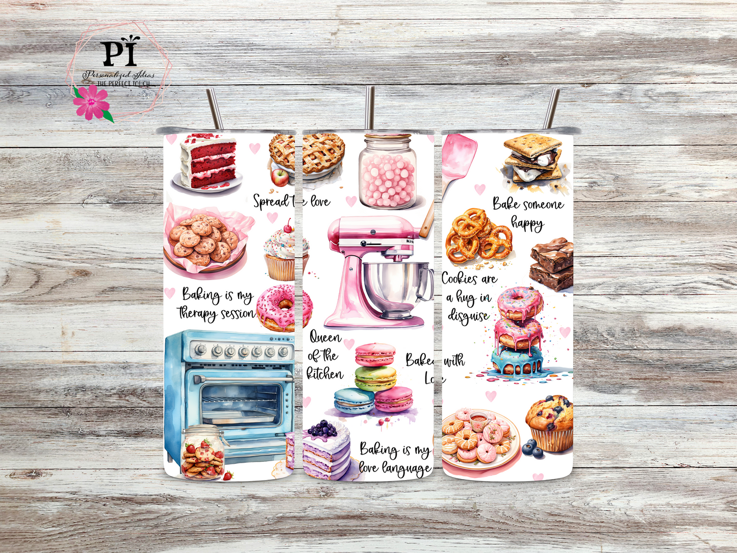 Baking, cakes, oven, 20 oz Skinny Tumbler