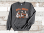 Bull Sheet Cow Lover Club Crew neck Sweatshirt Halloween