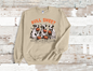 Bull Sheet Cow Lover Club Crew neck Sweatshirt Halloween