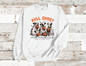 Bull Sheet Cow Lover Club Crew neck Sweatshirt Halloween