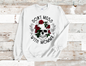 Dead Inside Skeleton Heart, flowers crew Neck Sweatshirt