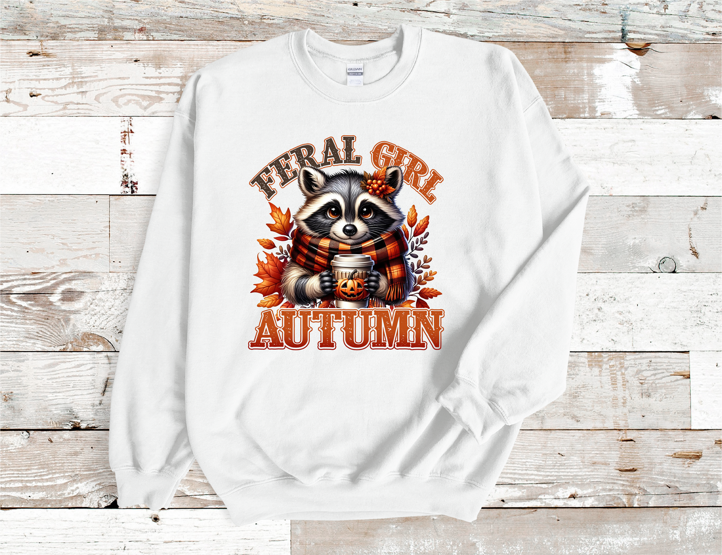 Feral Girl Autumn Crew Neck Sweatshirt