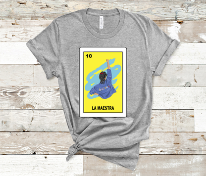 Loteria La Maestra T-shirt, la maestra shirt, teacher shirt, poderosa maestra SUBLIMATION