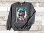 La Chingona Tarot Card Crew neck sweatshirt