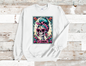 La Chingona Tarot Card Crew neck sweatshirt